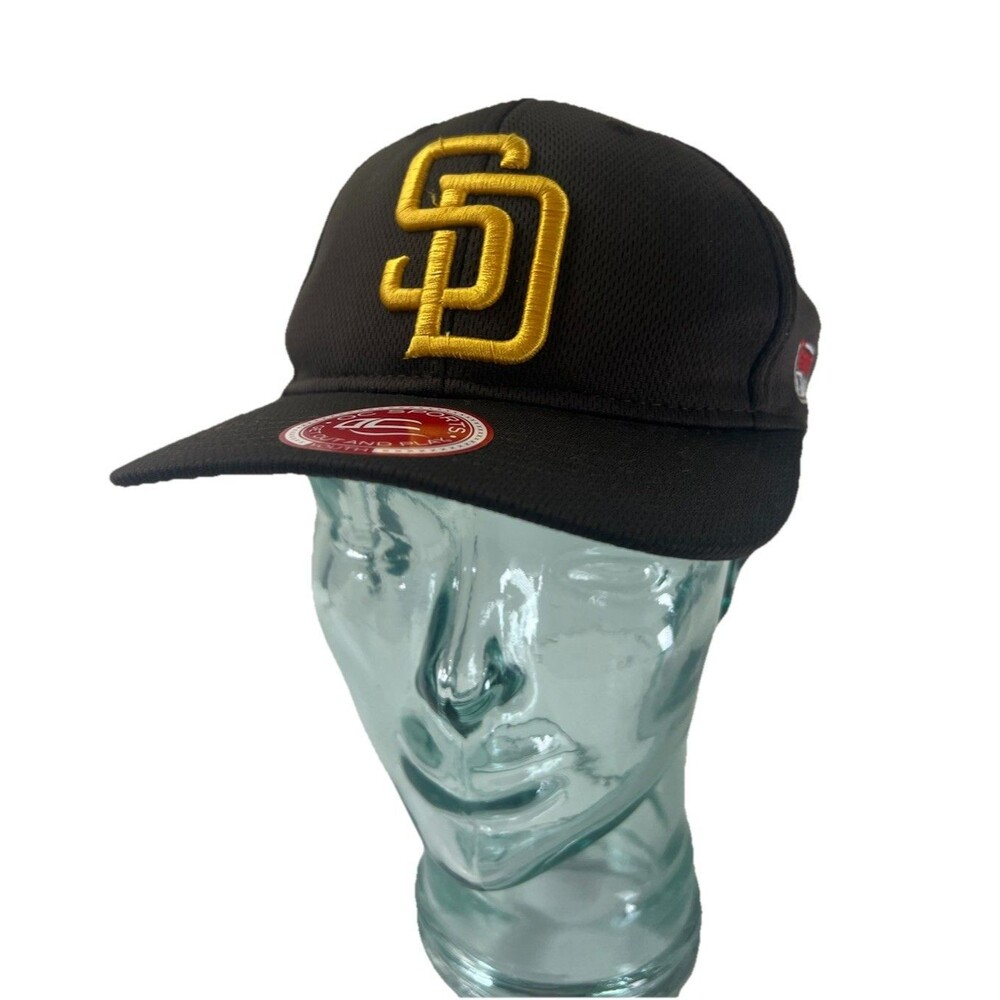 OC Sports San Diego Padres Brown Yellow MLB Cap One Size Adjustable Baseball
